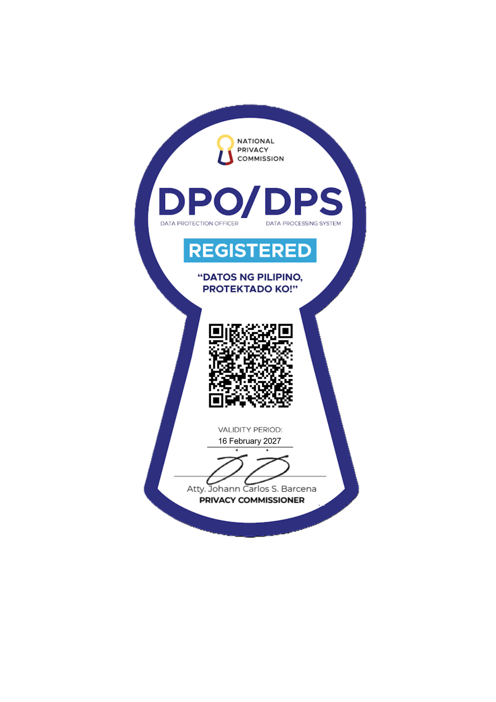 NPC DPO/DPS registered